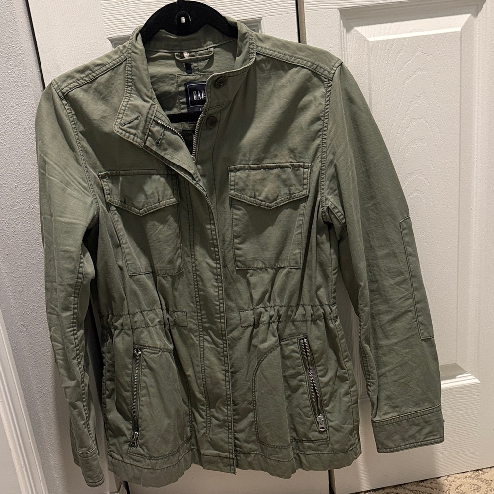 Gap Olive Utility Jacket - image 1